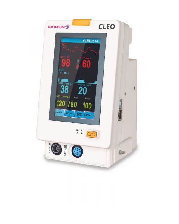 Cleo EtCO2 Monitor with Vital Signs