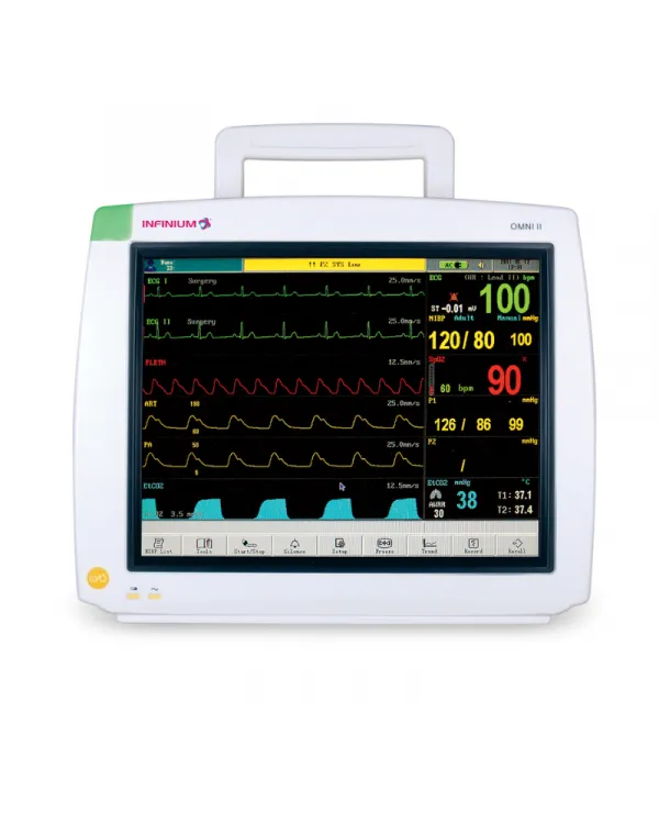 Omni 2 Patient Monitor Front View