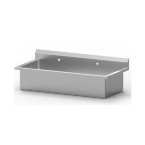 Stainless Steel Double Wide Surgical Scrub Sink