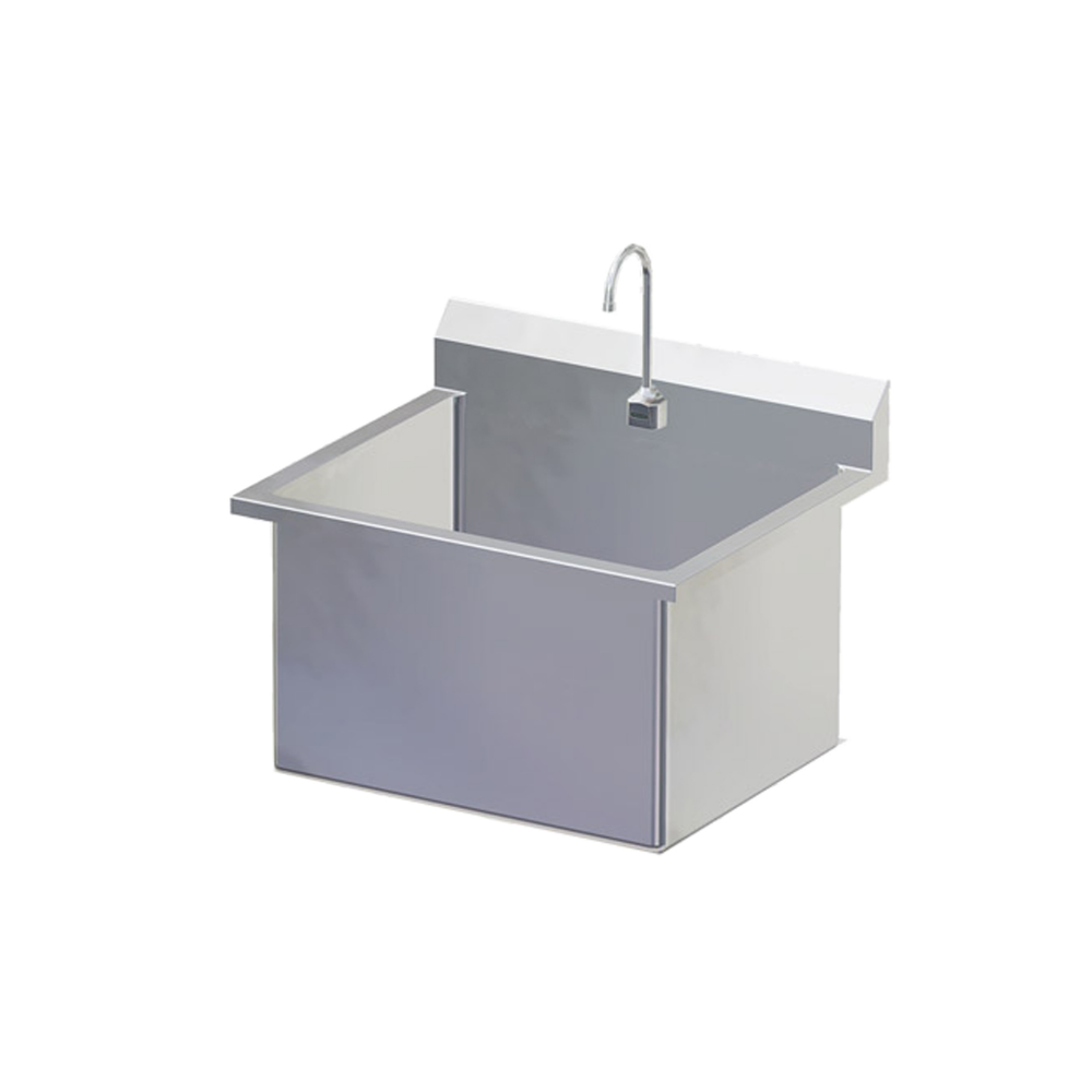 Single Scrub Sink for Veterinary Surgery Prep