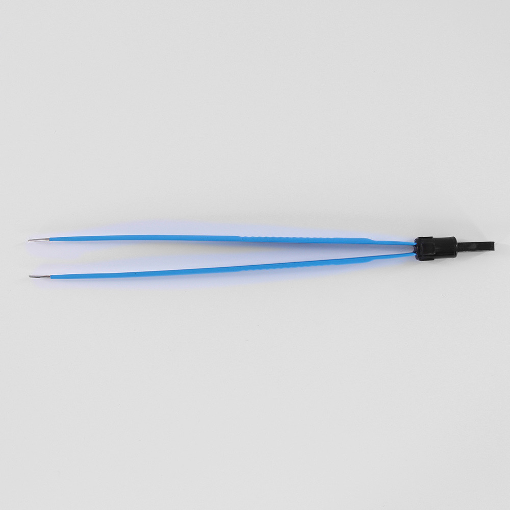 ESU Reusable 20cm Straight Bipolar Forceps - 1mm Tip