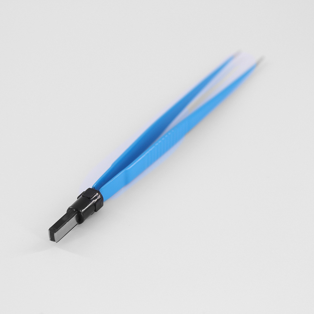 ESU Reusable 20cm Straight Bipolar Forceps - 1mm Tip