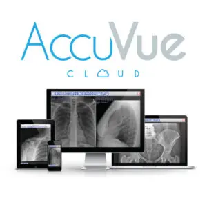 AccuVue Cloud X-Ray PACS software