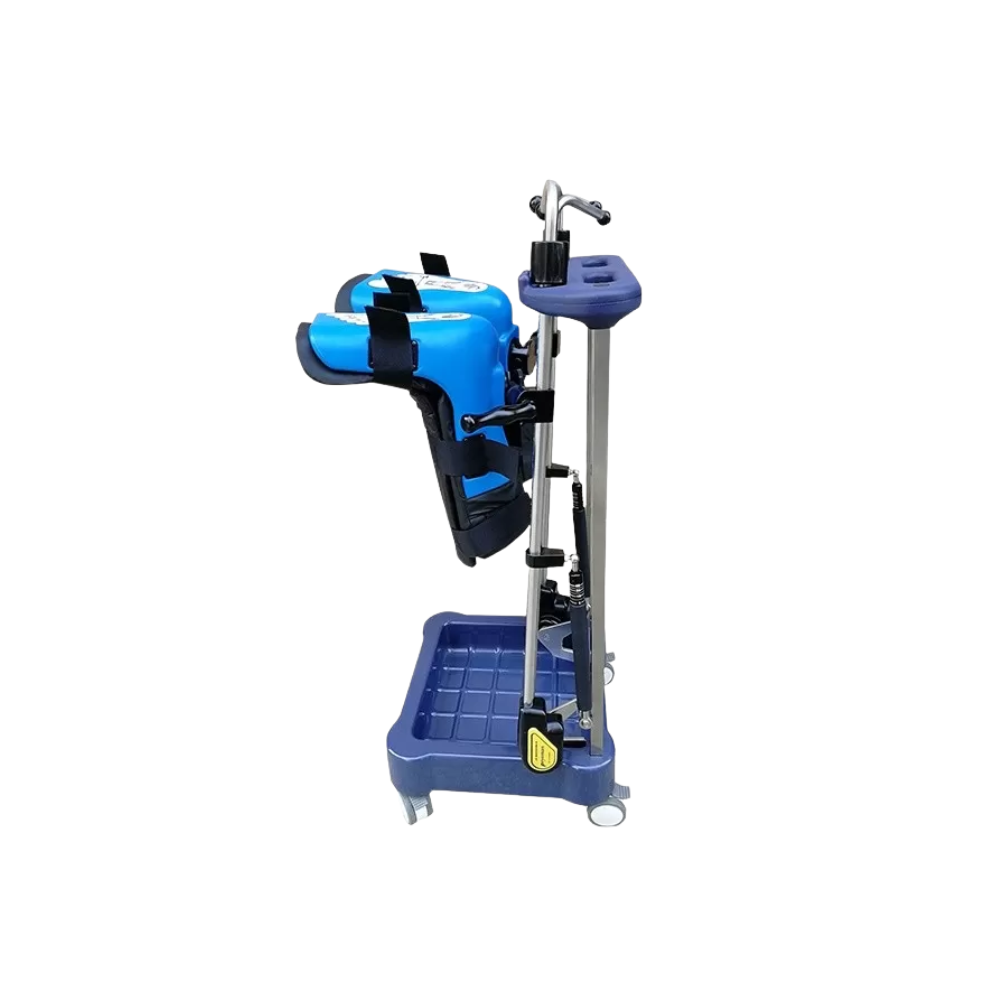 Leg Holders - Stirrups Blue Pneumatic Lithotomy Style