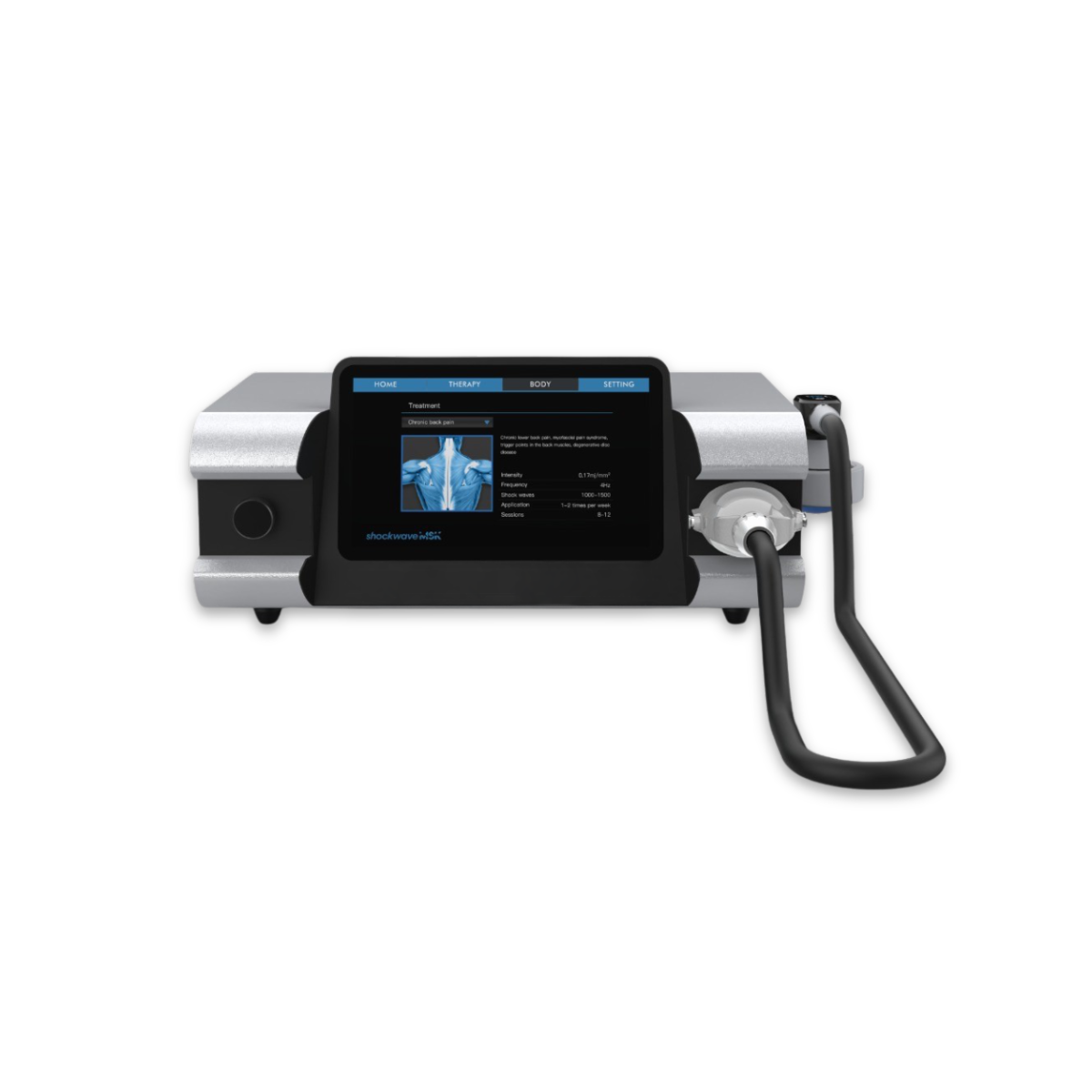 Infinium FOCUS Hybrid Electromagnetic Shockwave Therapy System