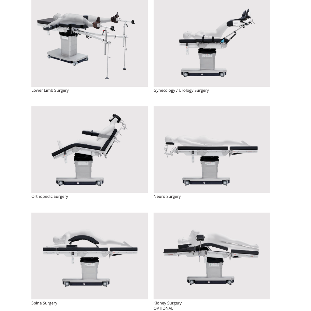 ST300 - 1000lb Surgical Table Platform